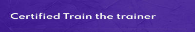Train the trainer certification