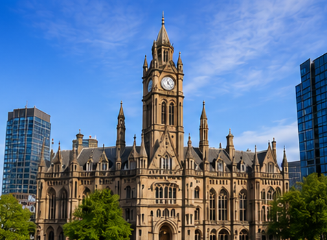 Manchester city view